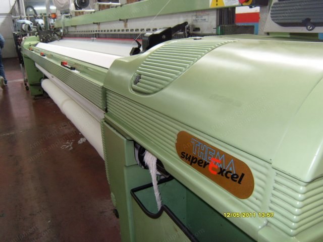 Somet, Super Excel, 2003, 3600mm, 16 Harnesses, 3 Weft Feeders