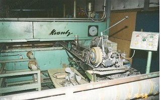 Krantz Tenter Frame, 3800mm, 3 Zones, Natural Gas, Pin Chain