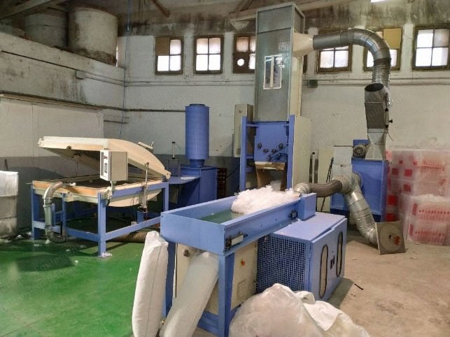 Masias, Automatic Pillow Filling Line, 2001, 125 kg/h Capacity, 380V