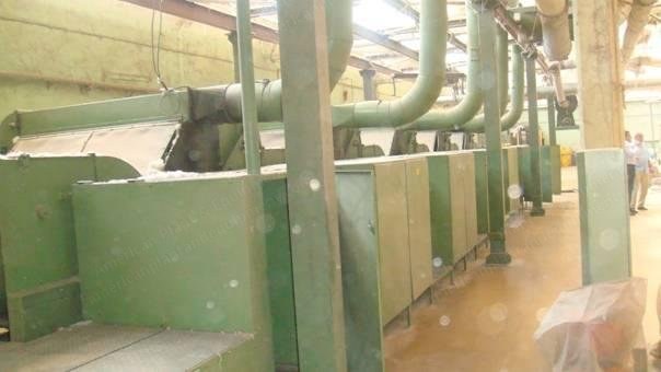 Autefa, 280-67, 1982, Rag Tearing Machine, 1500mm Working Width, 5 Cylinders, with Cutter and Bale Press