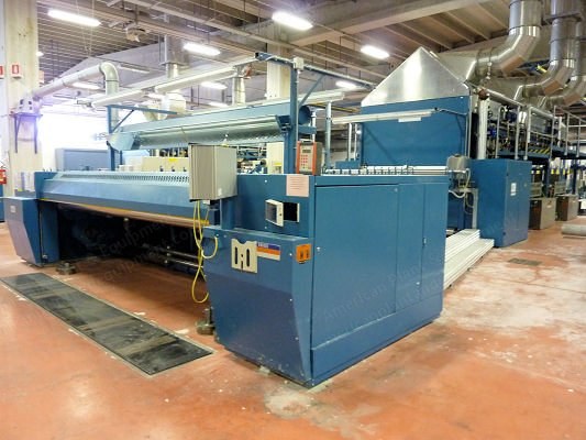 Benninger, Ben Sizetec, 2004, 4000mm Sizing Machine with Ben Direct Warper, 12 Drying Cylinders, 2400mm Working Width