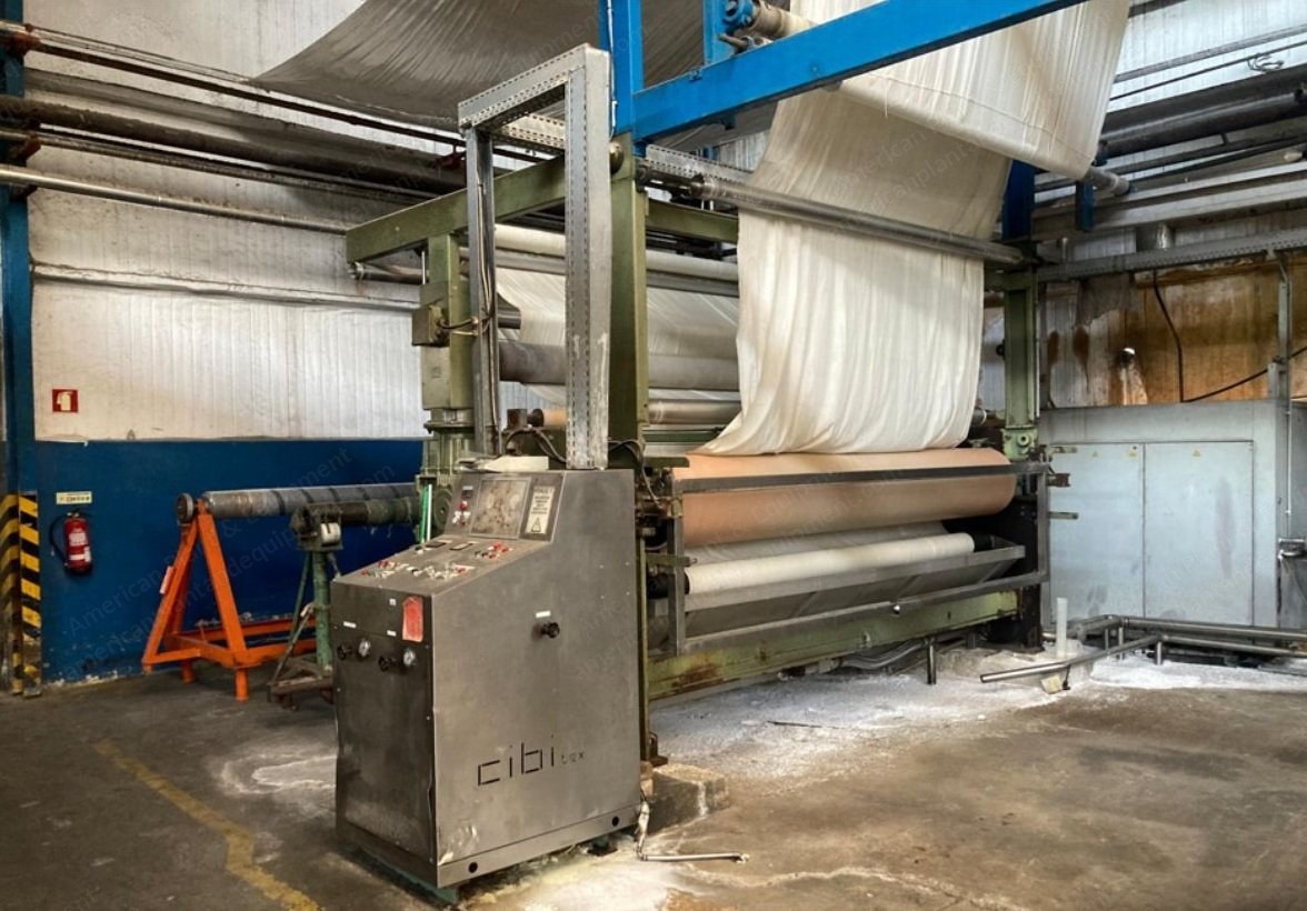 Cibitex, Mini Mercerizer, 1999, Working Width 3200mm