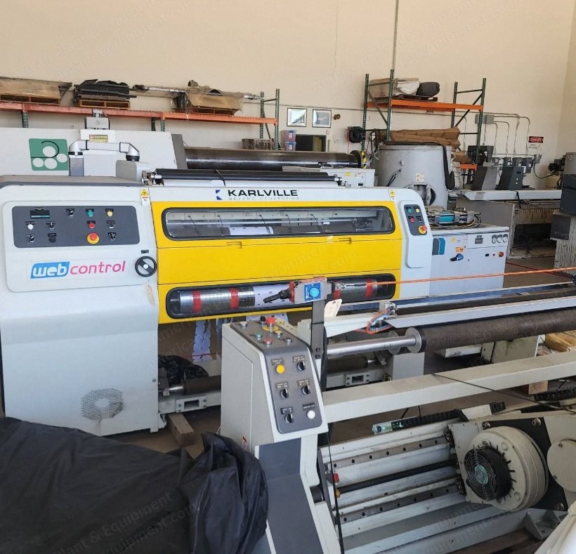 Karlville, HS Pro 1300, 2021, Slitter Rewinder, 1300mm Max Web Width, 500 m/min Max Speed