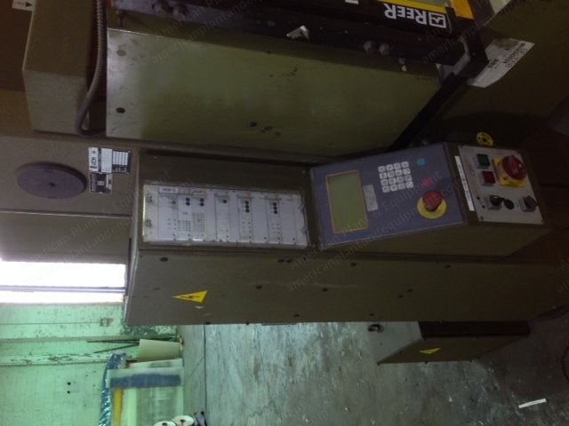 Atom, 1998, 78" x 20" Traveling Head Die Cutter, 25 Ton, 20" x 20" Head