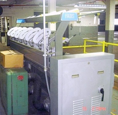 Saurer Allma, TM 220B, 1989, 48-Spindle Twister with Fadis FA/B 6-Spindle Doubler, 480V
