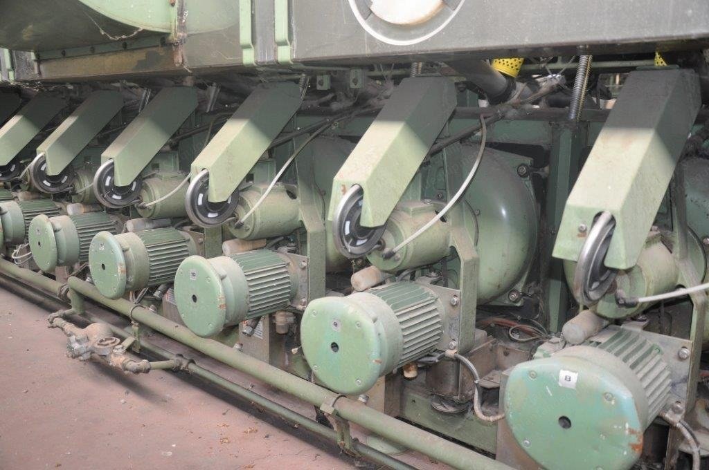 Savio, Volufil RRS, 36 Heads, High Bulk Continuous Shrinking and Winding Machine