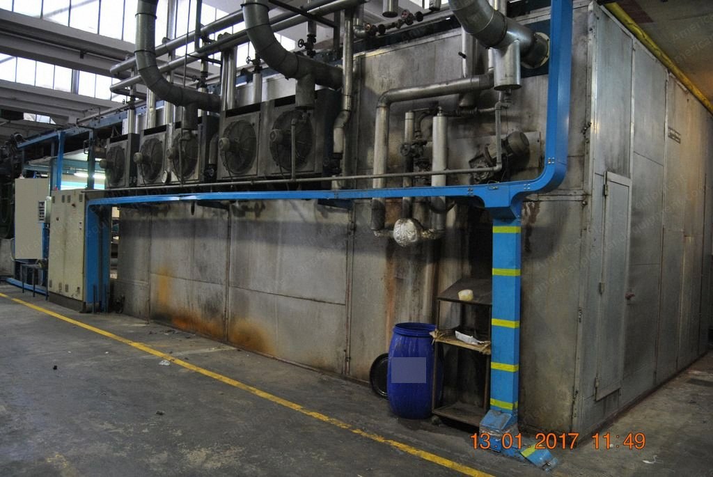 Henry Paulus, Backcoating and Shearing Line, 1990/1996, 4660mm Cylinder Width, 4200mm Fabric Width