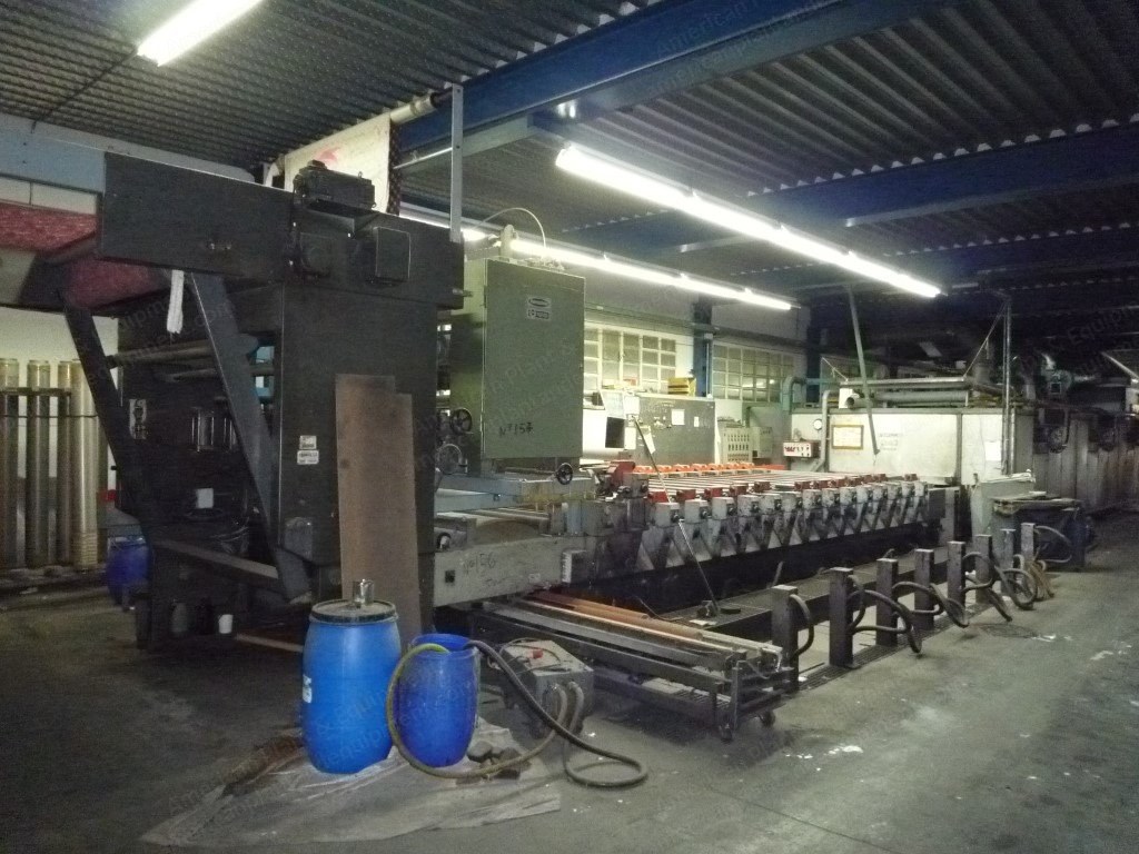 Stork, RD IV-16/14, 1989, Rotary Printing Machine, 1800mm, 14 Colors, 3 Chambers