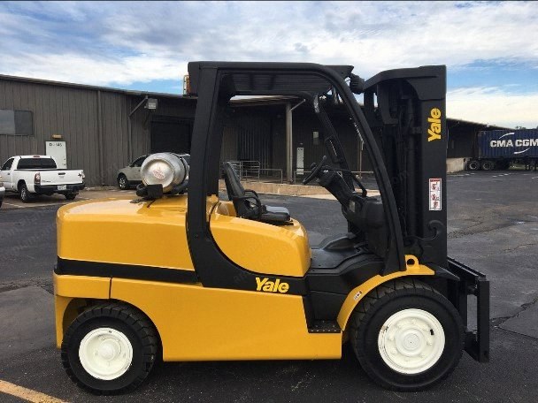 Yale, GLP100VX, 2013, 10000 lbs Capacity, Triple Stage Mast, LP Gas
