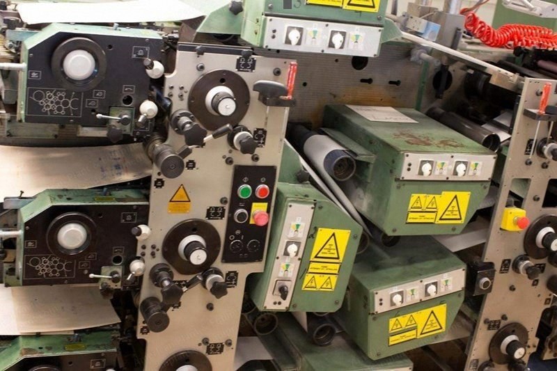 Gallus, R200, 1989 to 1992, Label Printing Machines, 4 to 5 Colors, 155 m/min