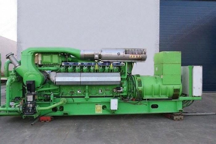 Jenbacher, J416, 2009, 999 kWe Gas Generator, Open Set