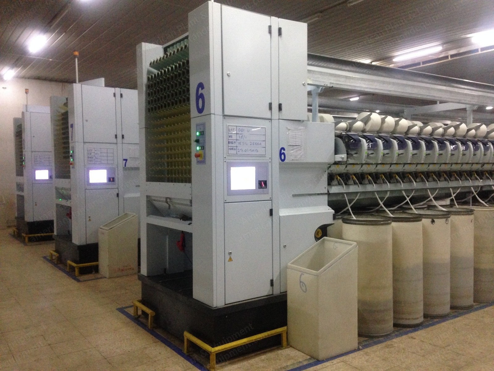 Schlafhorst, ACO8, 2013, 480 Rotors, Open End Spinning Machine