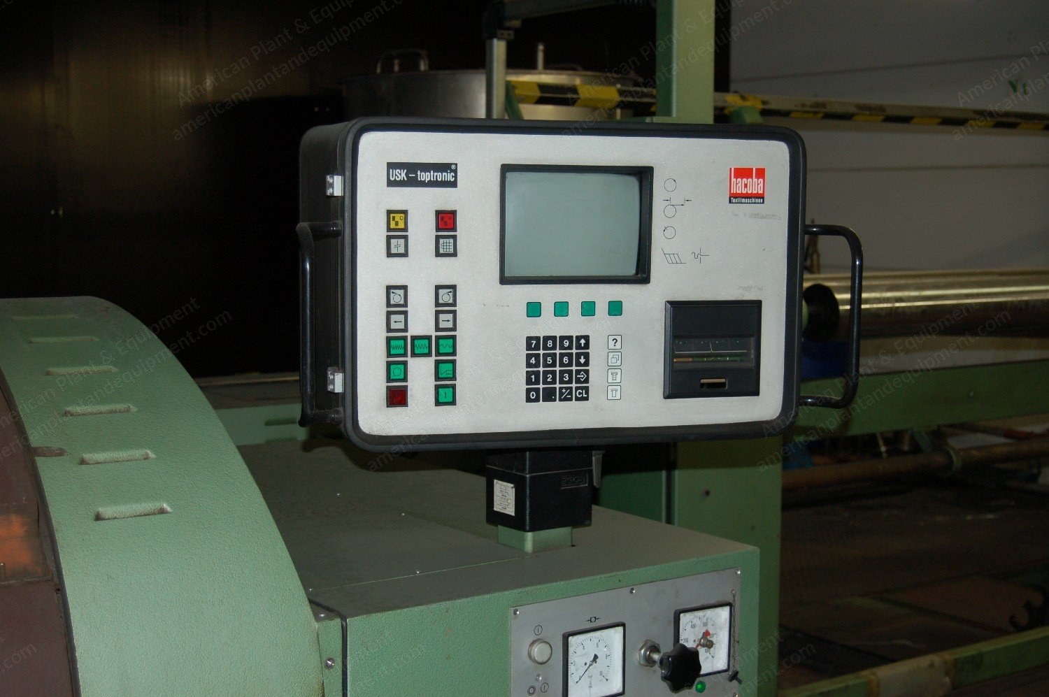 Hacoba, USK 1000 SM, 1991, Sectional Warper, 3200mm Working Width, 1000mm Beams, 672 Spindles