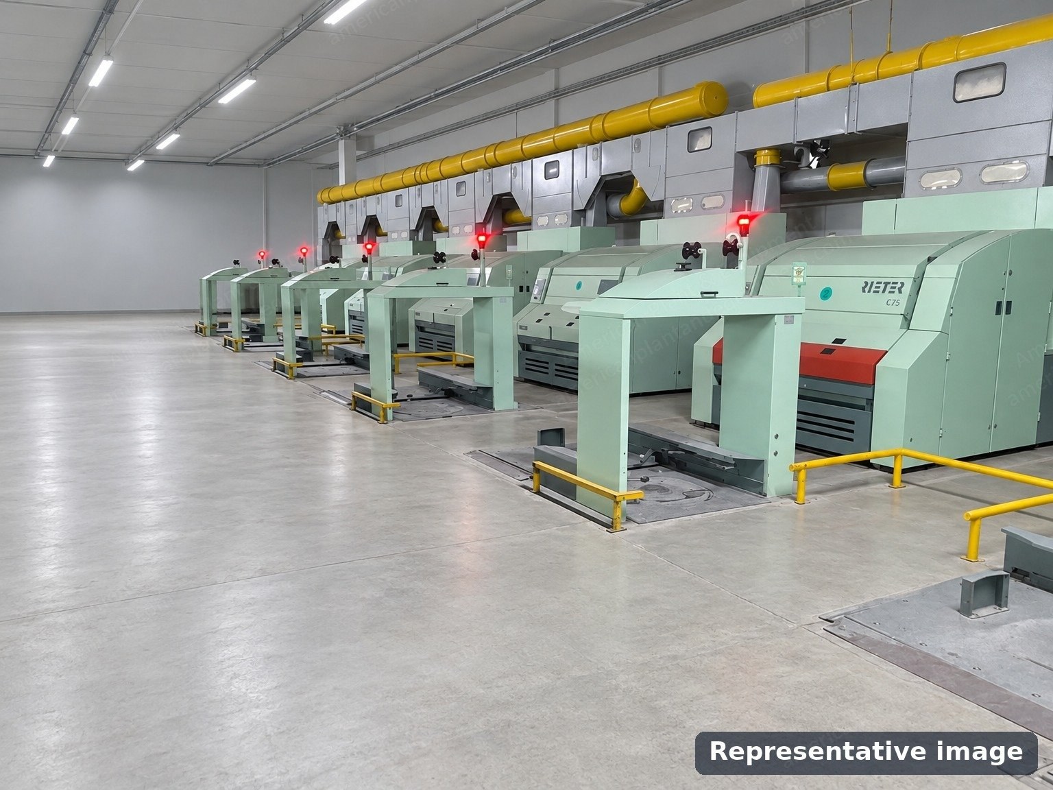 Rieter, C75L, 2021, Carding Machines, Chute Feed, 40 x 47 in Cans, 3 Units