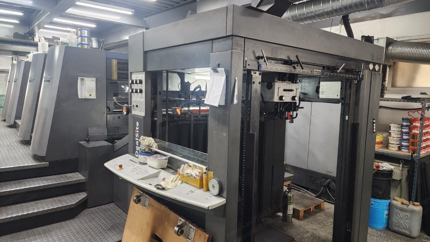 Heidelberg, XL 105-4P, 2008, 4 Colors, 1050x750mm, Speed 15000/h