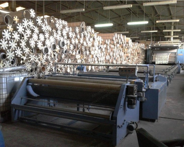 Zimmer Flat Bed Printing Machine, 1992, 2000mm, 6 Colors, Oil Heated