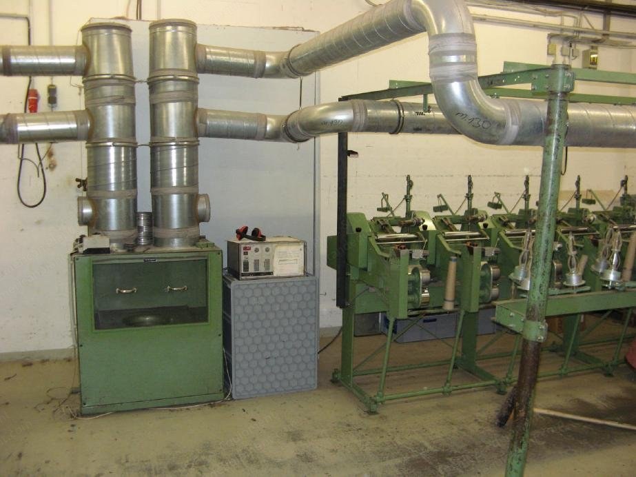 Gilbos, GF 10 R, Winding Machines, 10" Traverse, 6 Heads