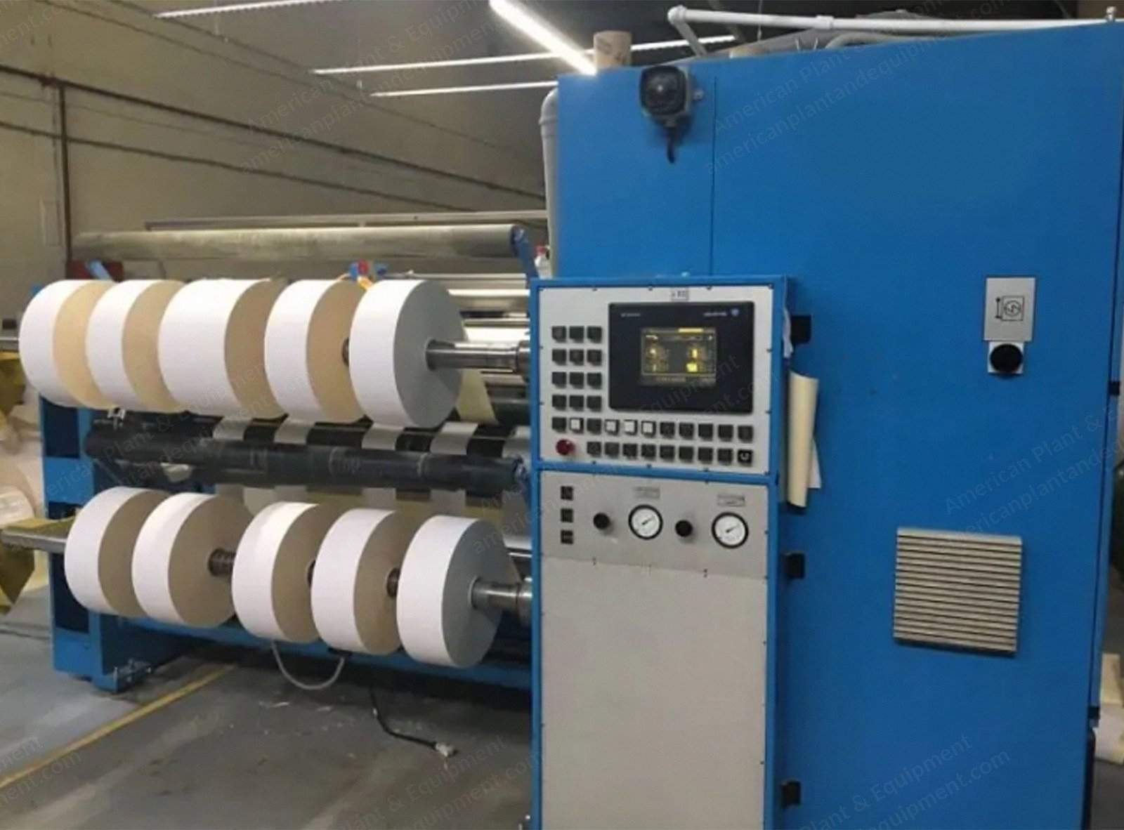 Kampf, Conslit 16-06, 1997, 1650mm Web Width, 550 m/min, Duplex Rewind