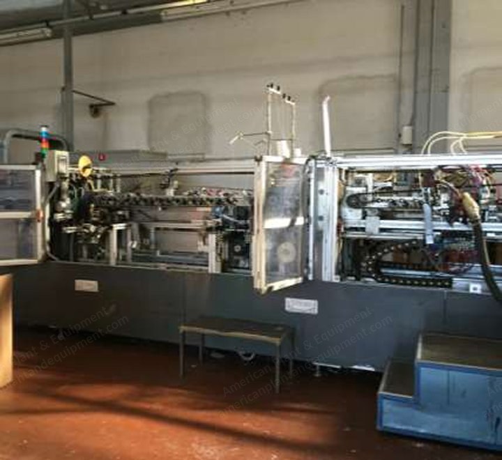 Magetron Cutting Line, 1998, Full Automatic, 4 Edges Cutting, Black Line Recognition