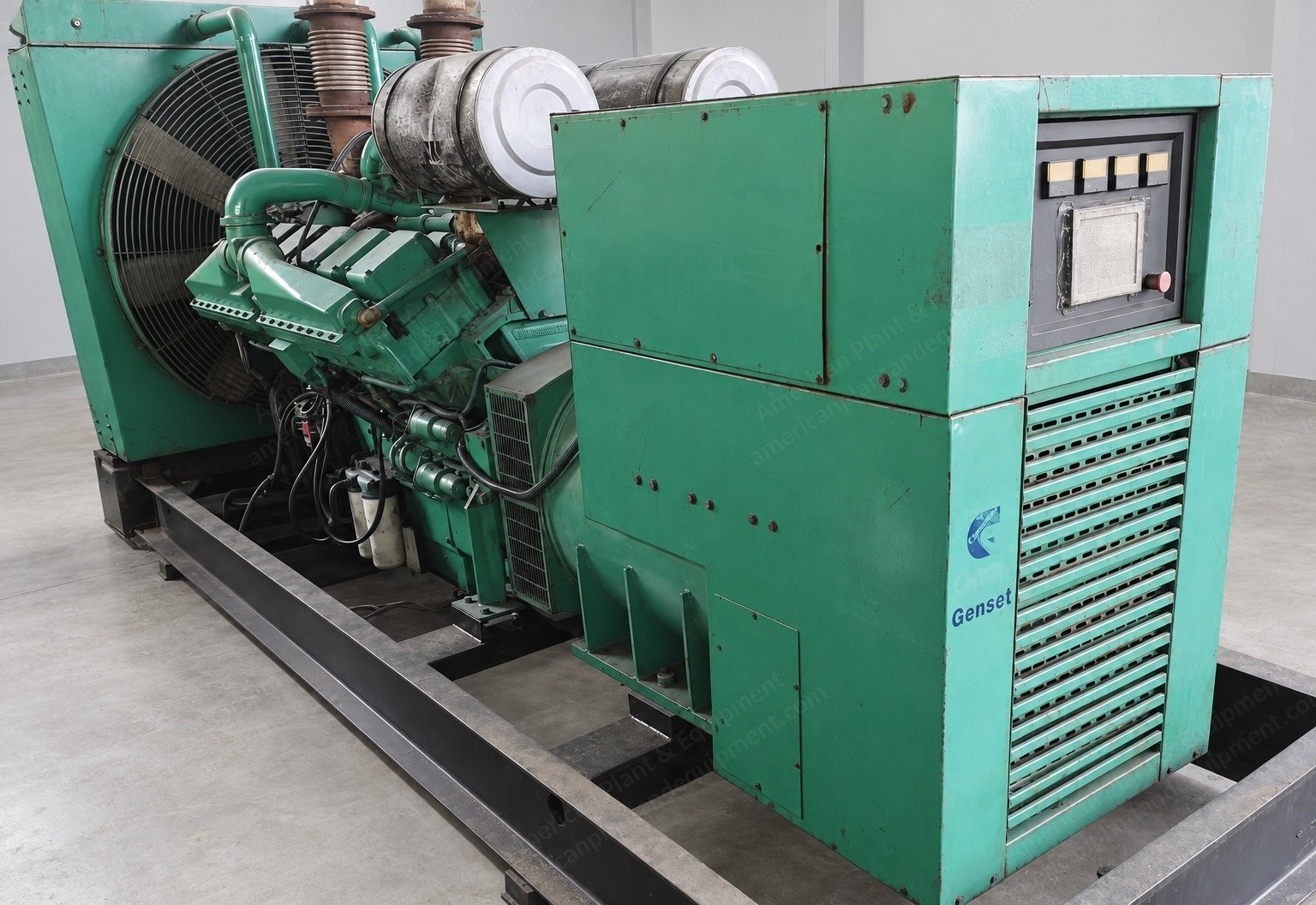 Cummins, KTA38-G5, 2012, 1050 kVA Open Diesel Generator Set, Stamford, 400 V, 50 Hz, Under 300 Hours