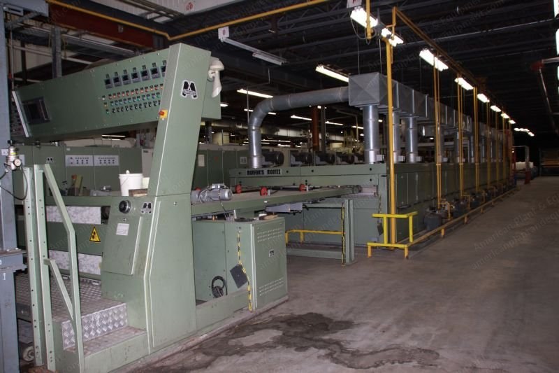 Monforts, Montex 14G/K, 1994, 2000mm, 7 Zone, Gas Fired, Pin Chain