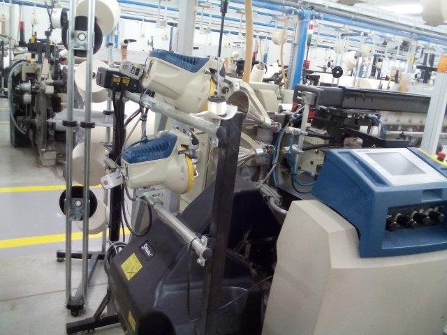 Picanol, Omni Plus 800, 2009 to 2010, Air Jet Looms, Working Width 1800mm to 2200mm, Staubli Cam 1651, 2 Colors