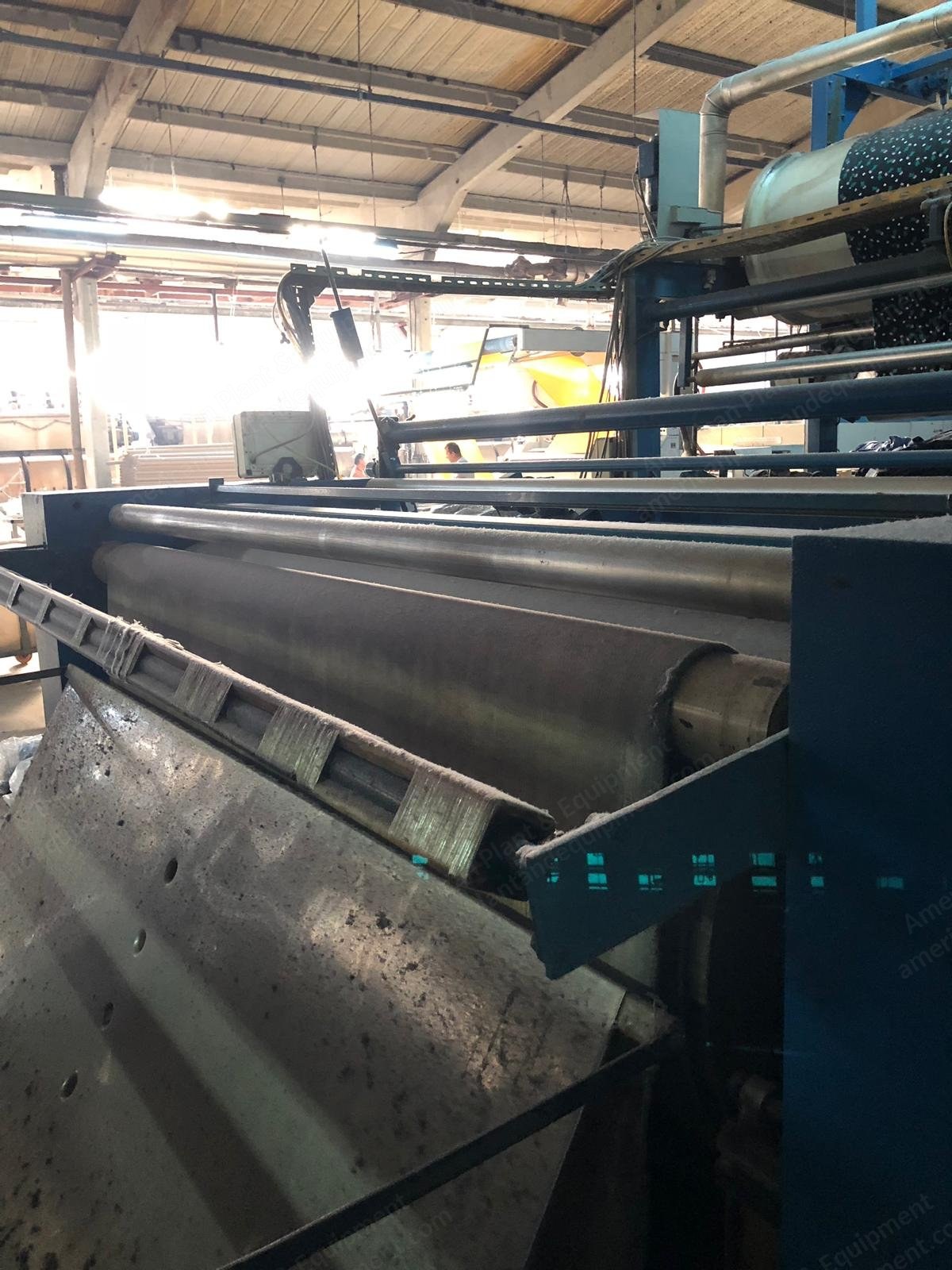 Muzzi Open Width Compactor, 1997, 2200mm Working Width, Felt and Rubber, Bianco Centering