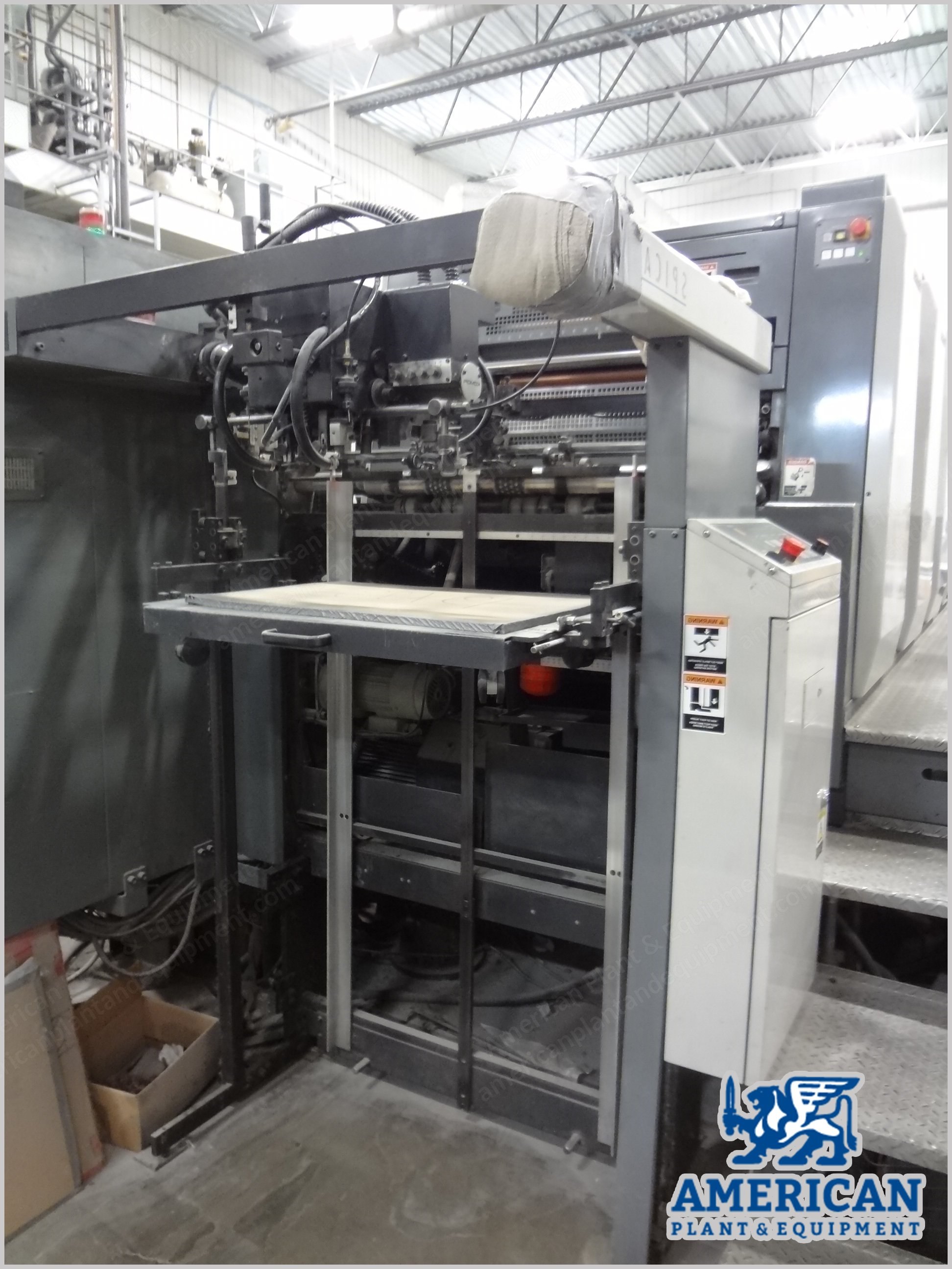 Komori, Spica 429 P, 2005, 4 Colors, 48 Million Impressions, CIP-3, KMS-4