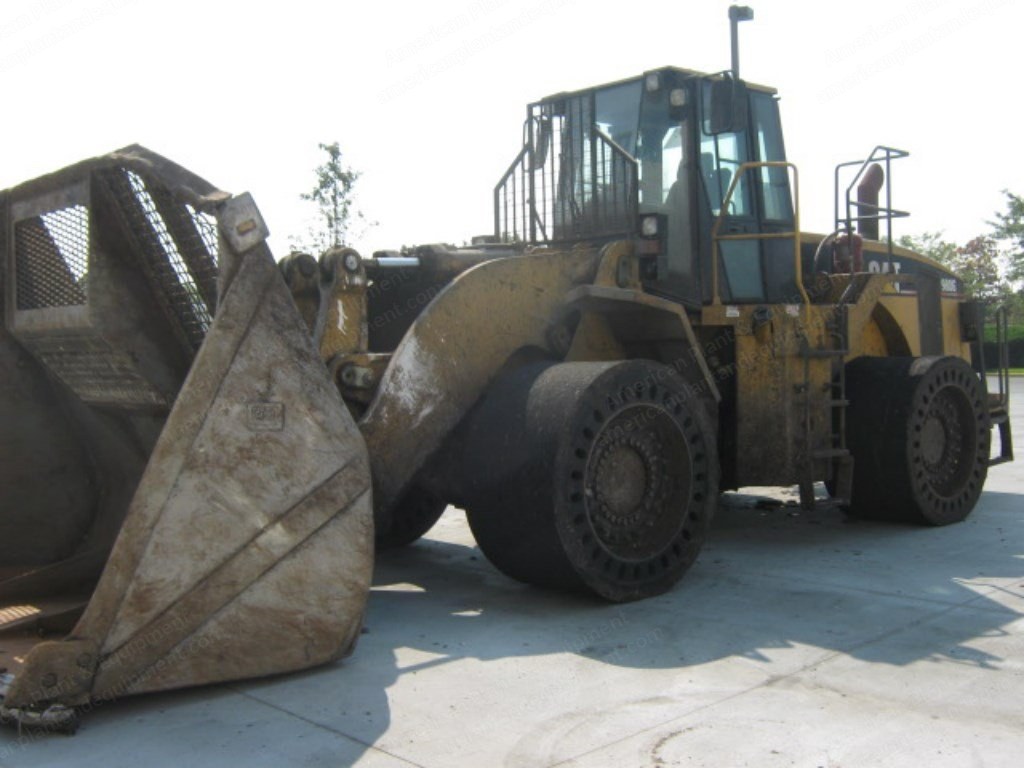 Caterpillar, 980G, 2001, Wheel Loader, High Lift, Waste Handling Package, 21200 Hours