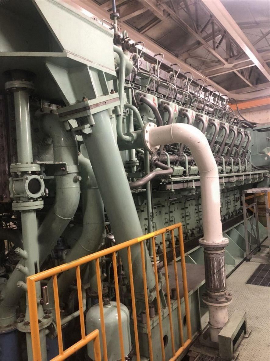 Mitsubishi, 18KU30GA, Gas Engine Power Plant, 5700kW, 50Hz, 6.6kV