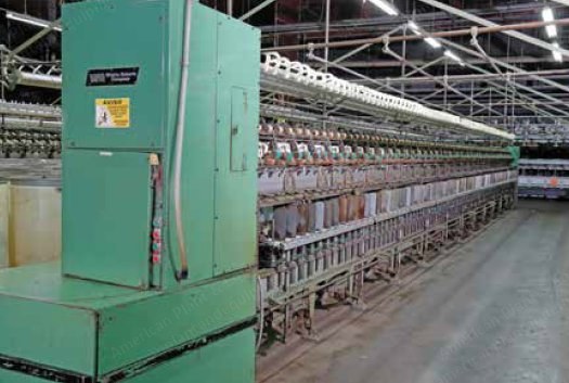 Whitin Roberts, NW, 6" Gauge, 4.5" Sintered Ring, 12" Stroke, 184 Positions, Spinning Machine