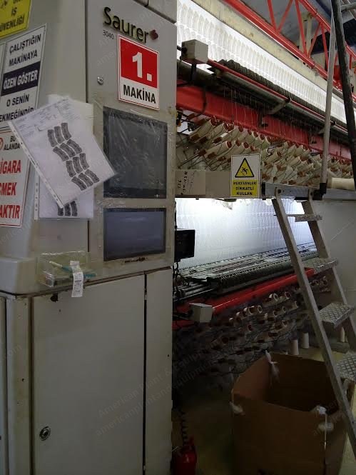 Saurer, 3040, 1997, Embroidery Machine, 1100mm Width, 15 Yards