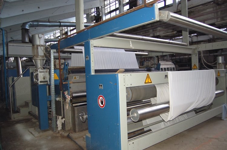 Monforts, Montex 5000, 2001, Stenter, Steamer, Calender, Singeing-Desizing Package, 3200-3400mm Width