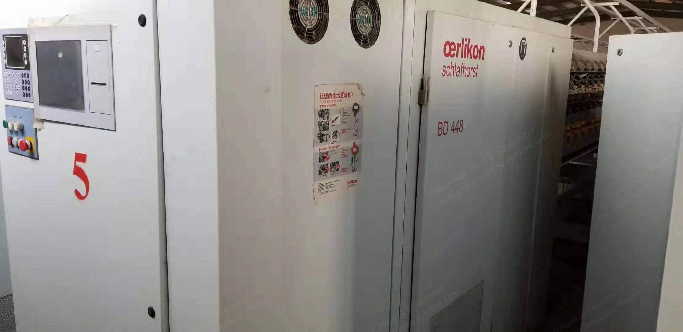 Saurer, BD448, 2013, 416 Spindles, Corolab Cleaner, Rotor Type 34T