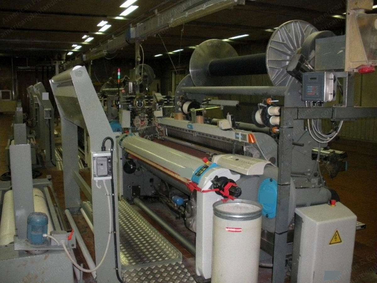 Vamatex, Leonardo, 1998-2003, Rapier Weaving Looms, 1900mm to 2300mm, 8 Colors, Electronic Dobby