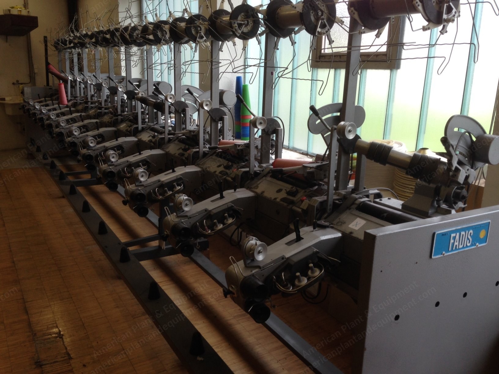 Fadis, Tuan FA-DRO, 1989, Skein to Cone Machine, 12 Positions, 250mm Cone