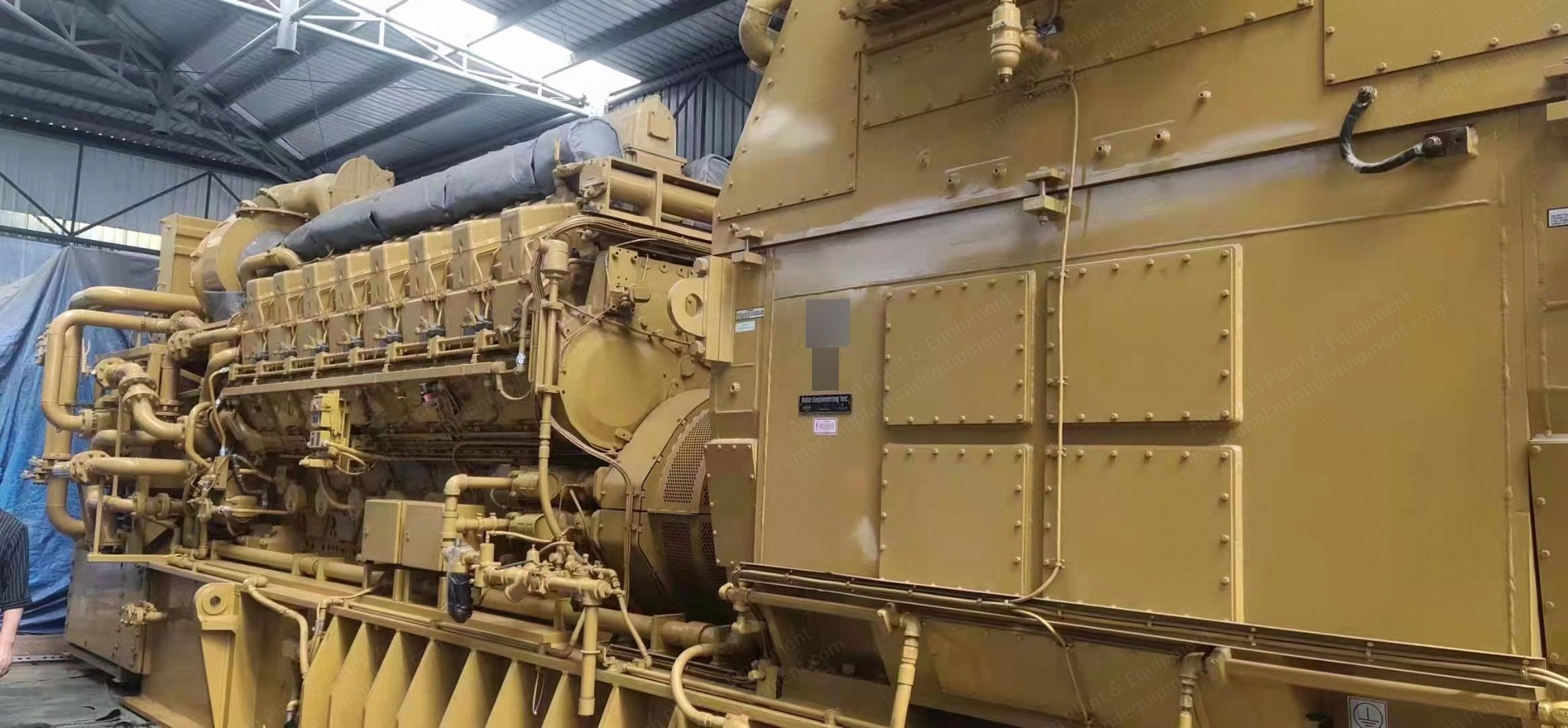 Caterpillar, 3616, 2009, 4600 kW, 11200 V, 900 RPM