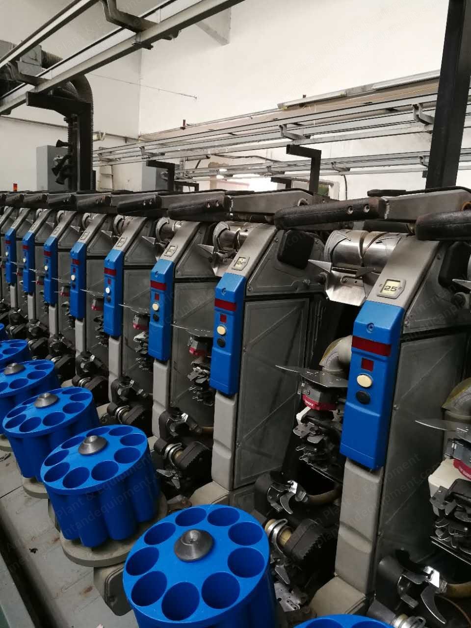 Savio Auto Winder, 2006, 60 Spindles, 69 Splicers, Uster Quantum 2 / Loepfe Cleaner