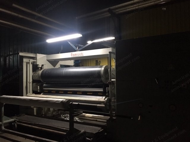 Ramisch Calender, 2600mm, 3-Bowl, Oil Heated