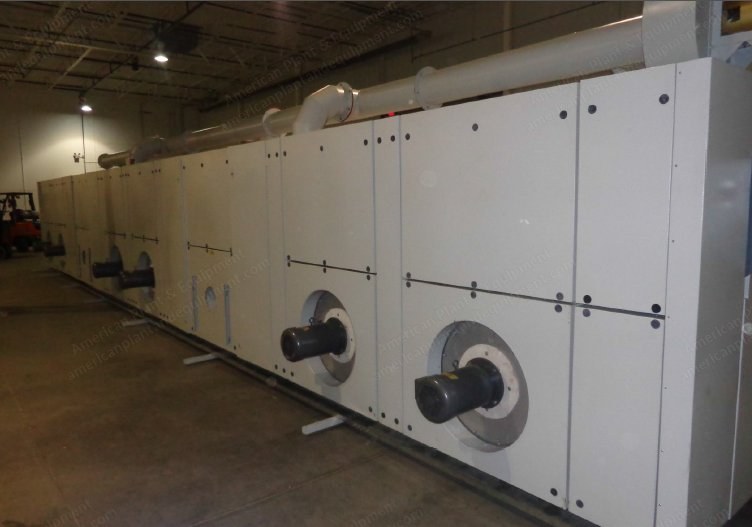 Yamuna, 10-Zone Oven for Coating Machine, 1800mm Fabric Width, Gas Fired, 30m Length
