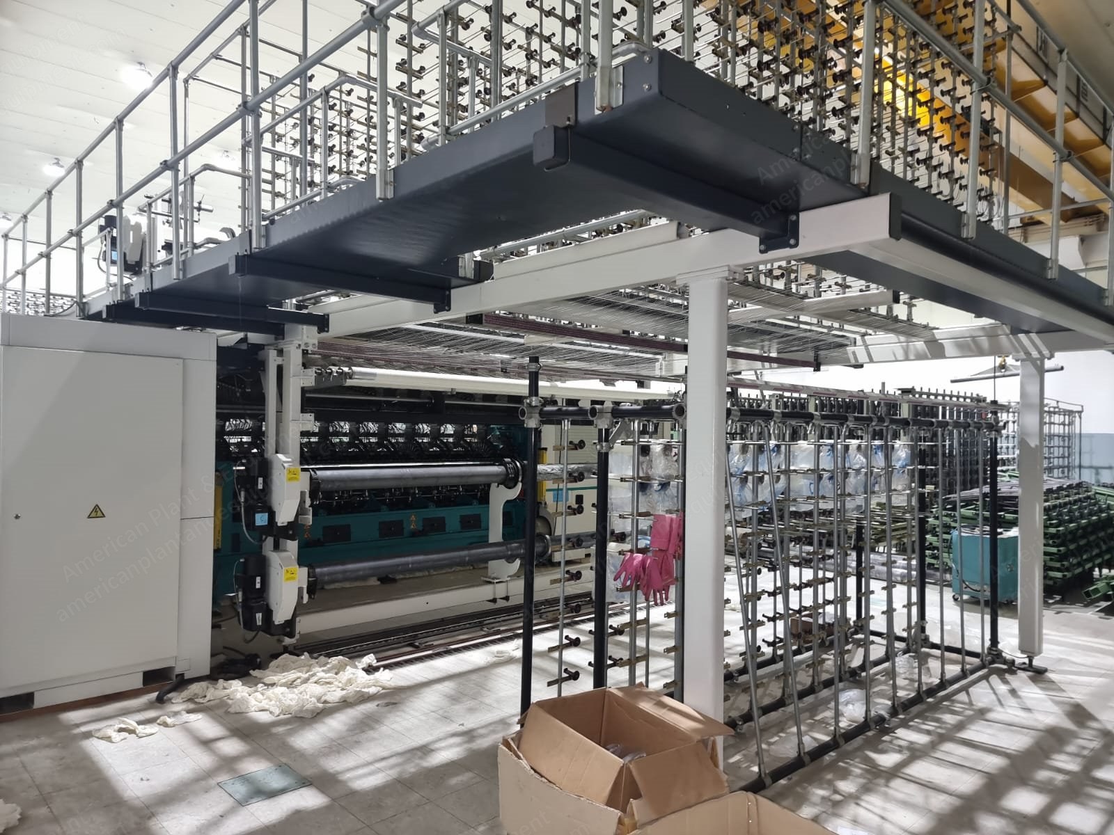 Karl Mayer, JL95/1, 2006, Jacquardtronic Lace Machine, 3400mm Working Width, E24 Gauge