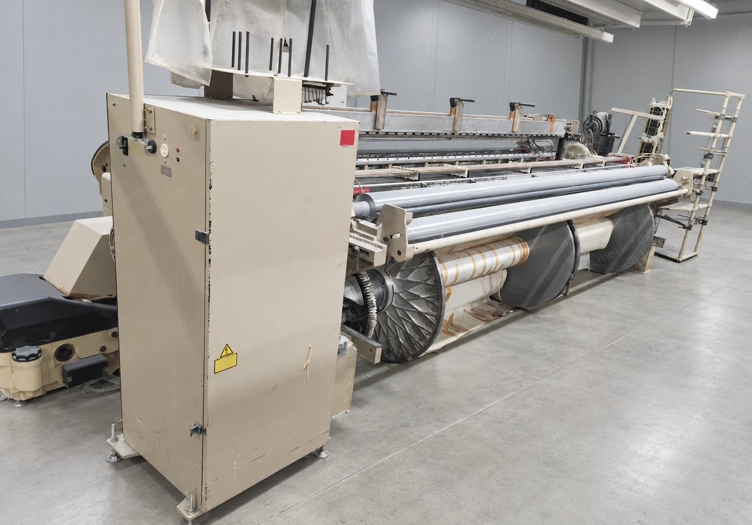 Tsudakoma, ZAX9100, 2008, Air Jet Looms, 3400 mm Working Width, 2 Accumulators, Twin Warp Beam, Staubli 2861B Dobby, 16 Shafts, 134 Units