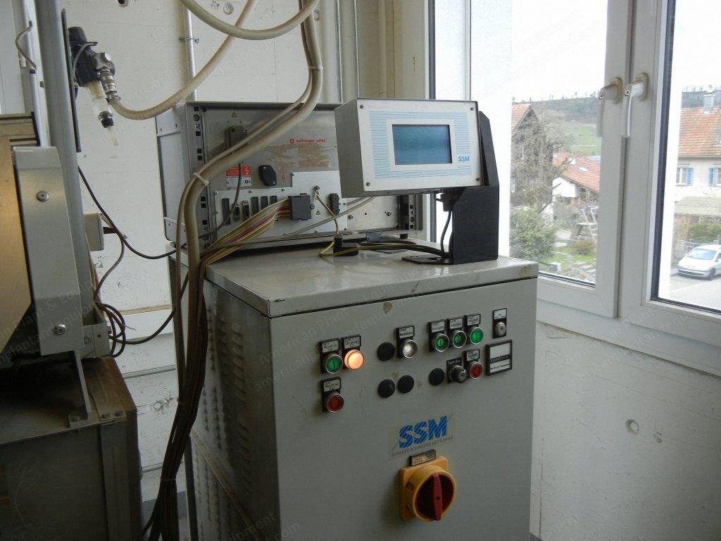 SSM, GSX, Singeing and Doubling Combiwinder, 16 to 24 Spindles, 6 Inch Output