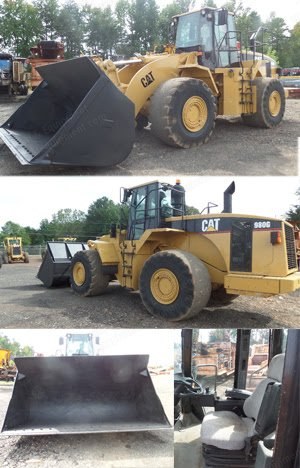 Caterpillar, 980G, 2001, Wheel Loader, 27400 Hours