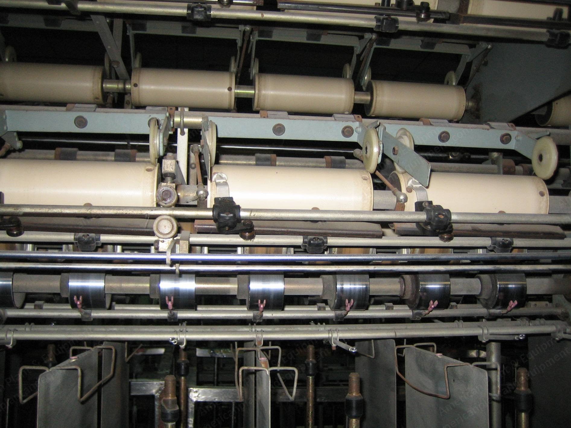 OMM-Minza, Type 83, 1982, Yarn Covering Machine, with BB No 40-4 Winder