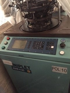Uniplet, Edis, 2006, Pantyhose Machine, 4" Cylinder, 400 Needles, 32gg