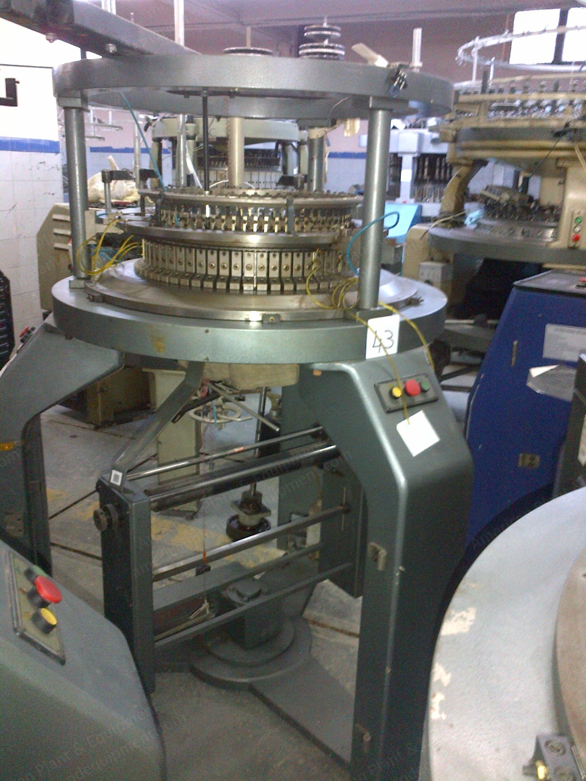 Wellknit, Bodysize Single Jersey Circular Knitting Machines, 2007, 16-20 Inch, 28GG