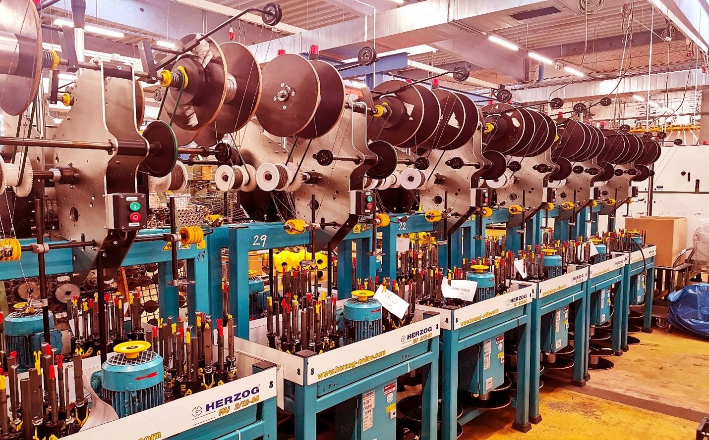 Herzog, RU. 2/12-80, 2016, Double Headed Braider, 12 Carrier, 1mm to 6mm Capacity