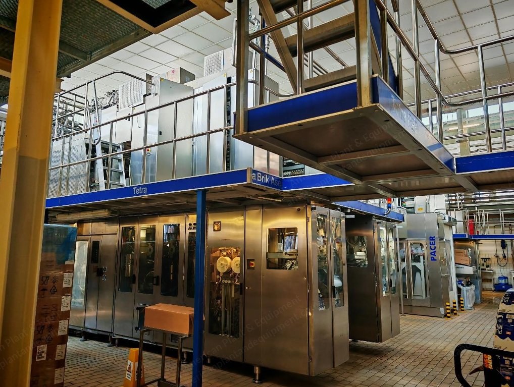 Tetra Pak, A3 Flex, 2004, Aseptic Filling Line, 1000 ml Slim, 81600 Hours