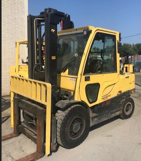 Hyster, H110FT, 2012, 11000 lbs Capacity, LP Gas, Sideshift, Cab